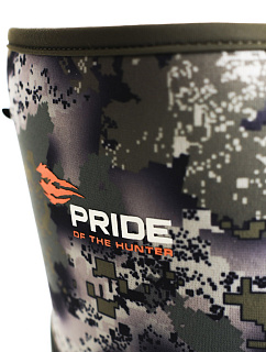Охотничьи неопреновые средние сапоги PRIDE Protect (Протект) Уральский лес PRMHM-930