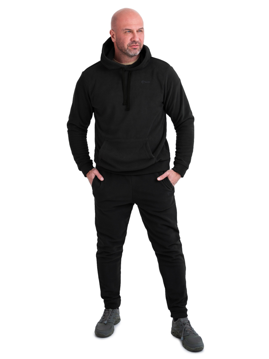 Клён костюм флисовый мужской ORION Active, черный
