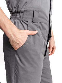 Альфа костюм с полукомбинезоном ORION Active, зимний -35, графит-св.серый