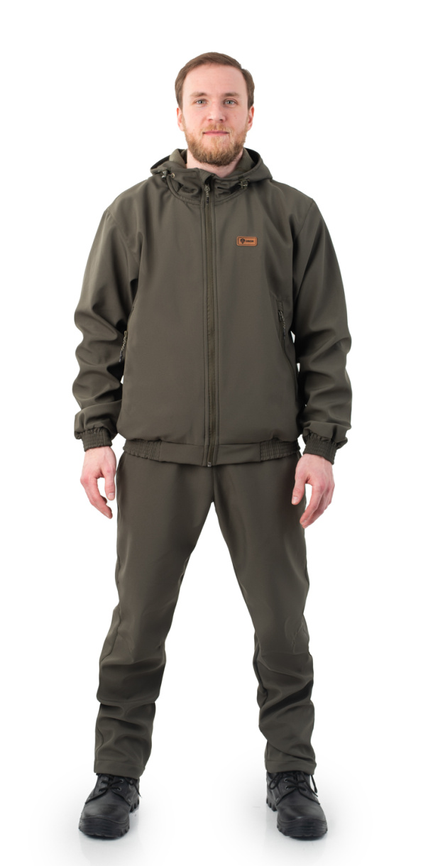 Барс костюм ORION Active, демисезонный, полофлис, хаки