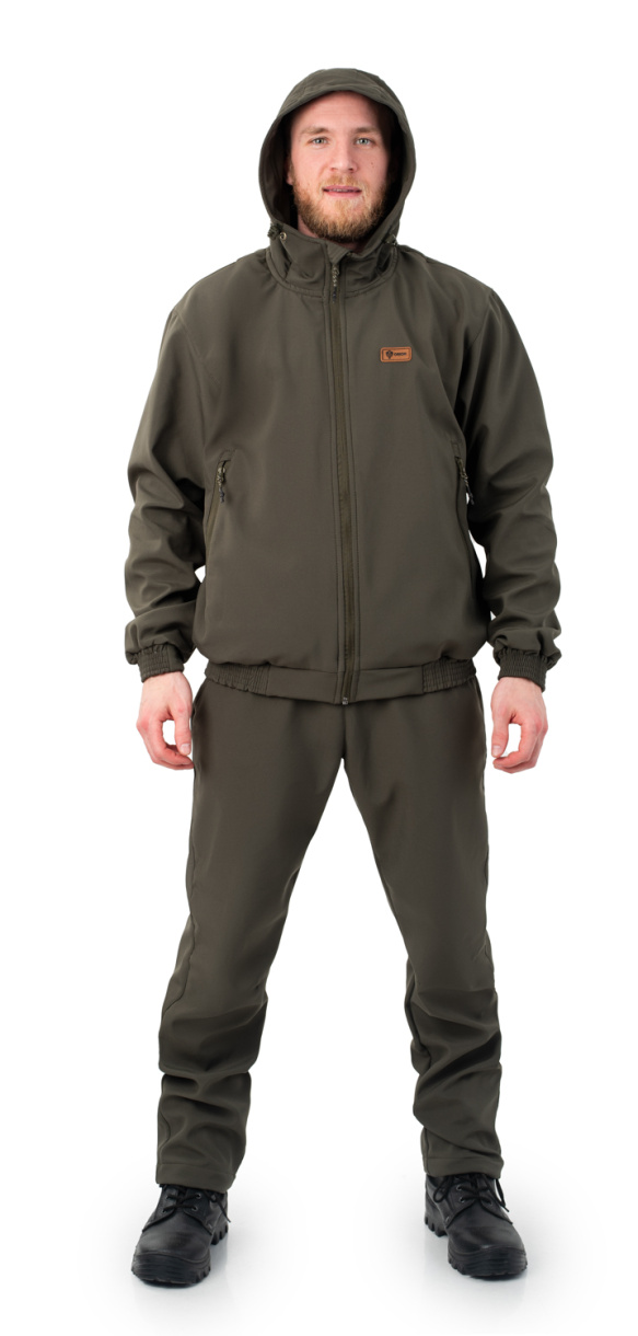 Барс костюм ORION Active, демисезонный, полофлис, хаки