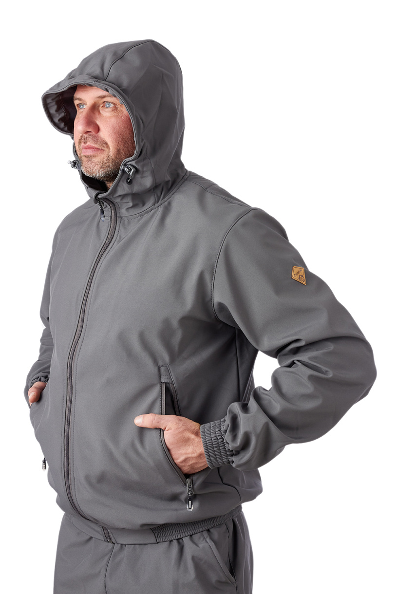 Барс костюм ORION Active, демисезонный, полофлис, графит