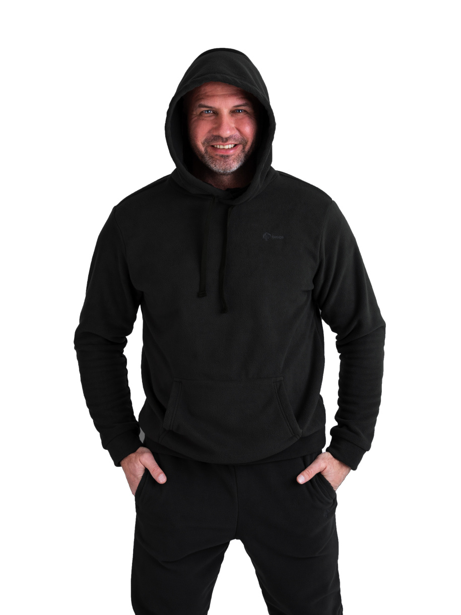 Клён костюм флисовый мужской ORION Active, черный